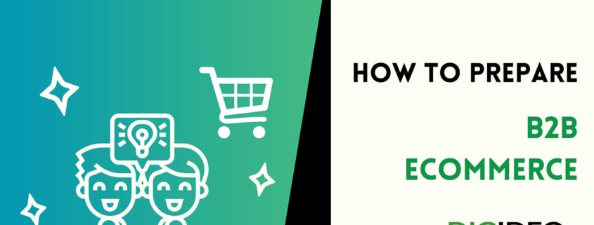 How To Prepare B2B ECommerce - Digideo Consulting