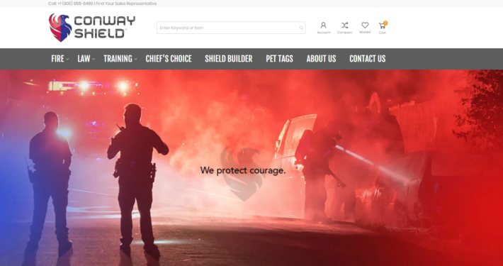 Conway Shield shop upgraded to Magento - migration to AWS